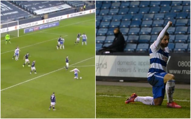 Video - QPR players take knee after Chair scores