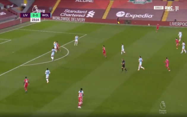 Video - Salah makes it 1-0 vs Wolves