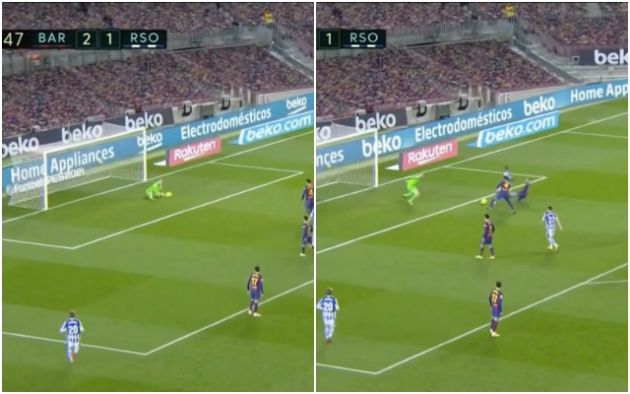 Video - Ter Stegen late save for Barcelona vs Sociedad