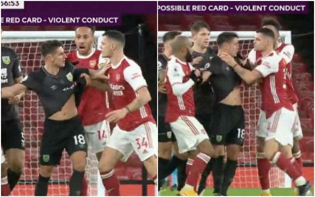 Video - Xhaka red card vs Burnley