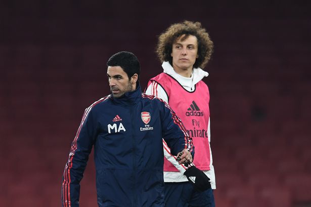 arteta david luiz