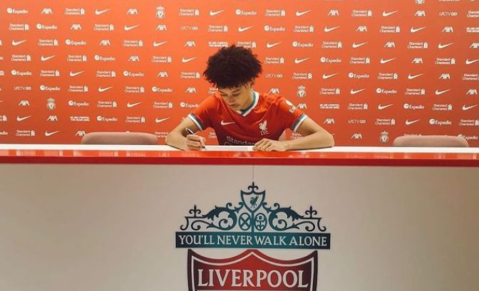 Liverpool confirm the signing of Calum Scanlon from Birmingham City