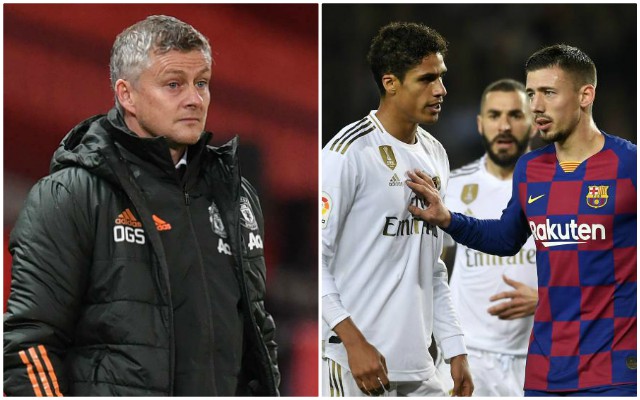 ole gunnar solskjaer raphael varane clement lenglet