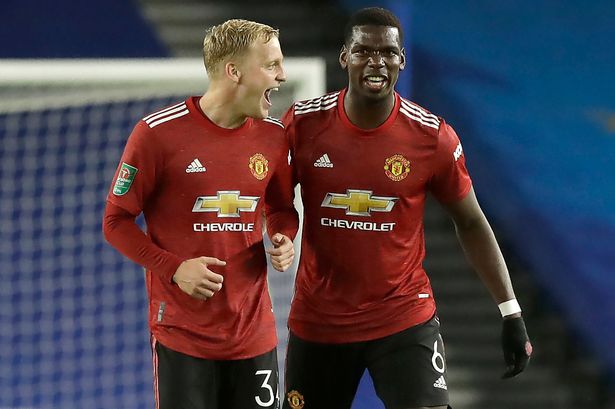 van de beek and pogba