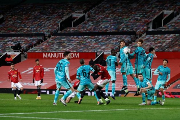 Bruno Fernandes scores late winning free-kick for Man United vs Liverpool