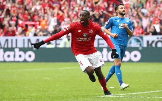 Jean-Philippe Mateta in action for Mainz