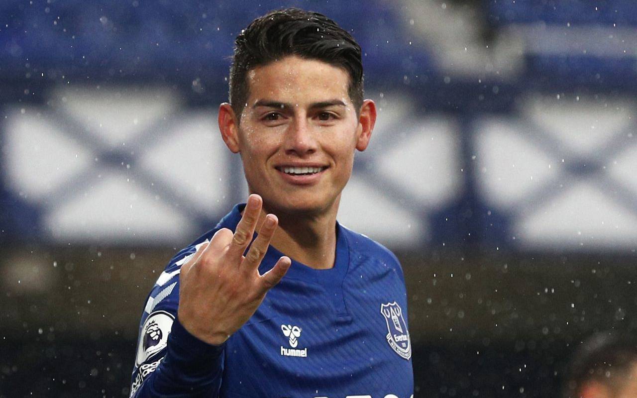 everton s james rodriguez is offered an escape route