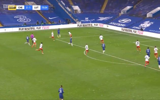 Video - Abraham hat-trick goal for Chelsea vs Luton