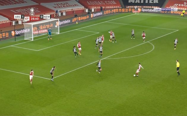 Video - Aubameyang scores for Arsenal vs Newcastle
