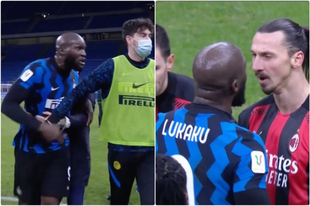 Video - Lukaku you want to speak about my mother in Ibrahimovic fight