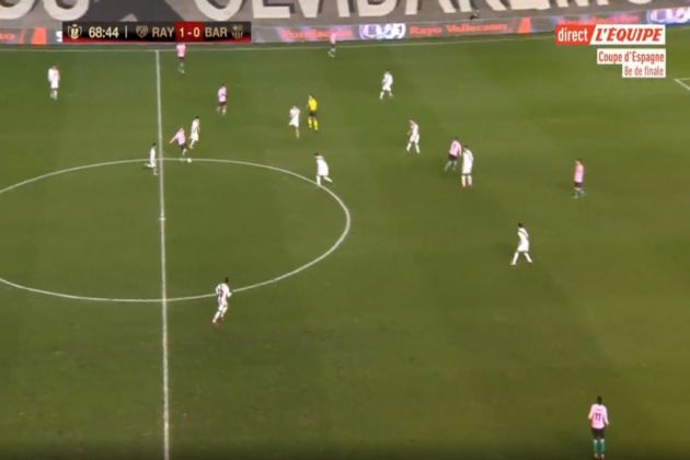 Video - Messi equalises for Barcelona against Vallecano