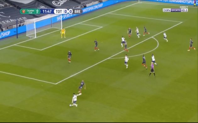 Video - Reguilon assists Sissoko for Spurs vs Brentford