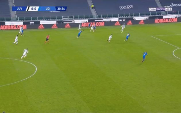 Video - Ronaldo makes it 1-0 to Juventus vs Udinese
