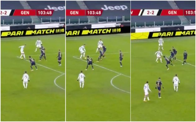 Video - Ronaldo skills before Rafia scores winner for Juventus vs Genoa