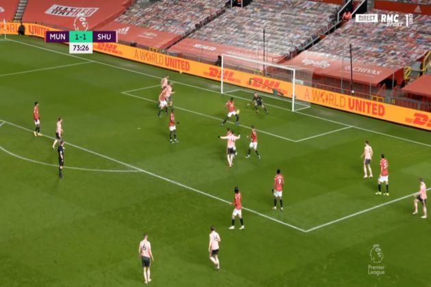 Video - Sheffield United make it 2-1 vs Man United via Burke:Tuanzebe goal