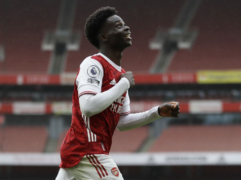 bukayo saka arsenal