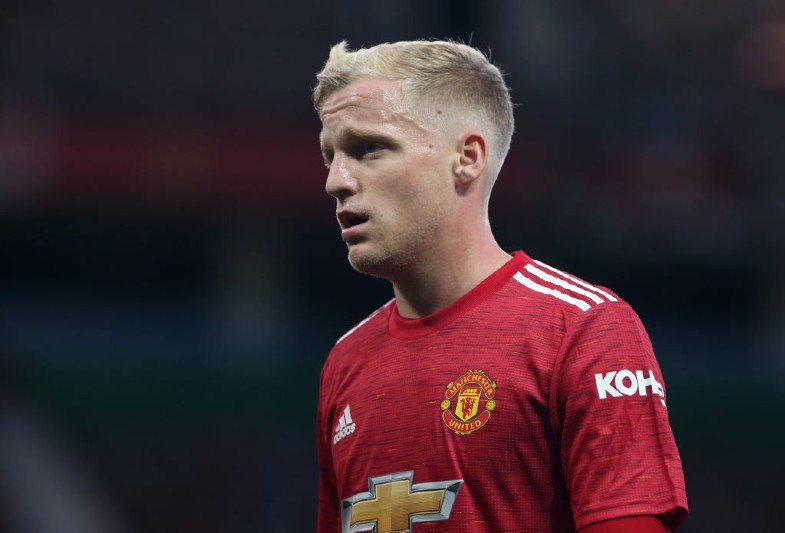 donny van de beek mufc