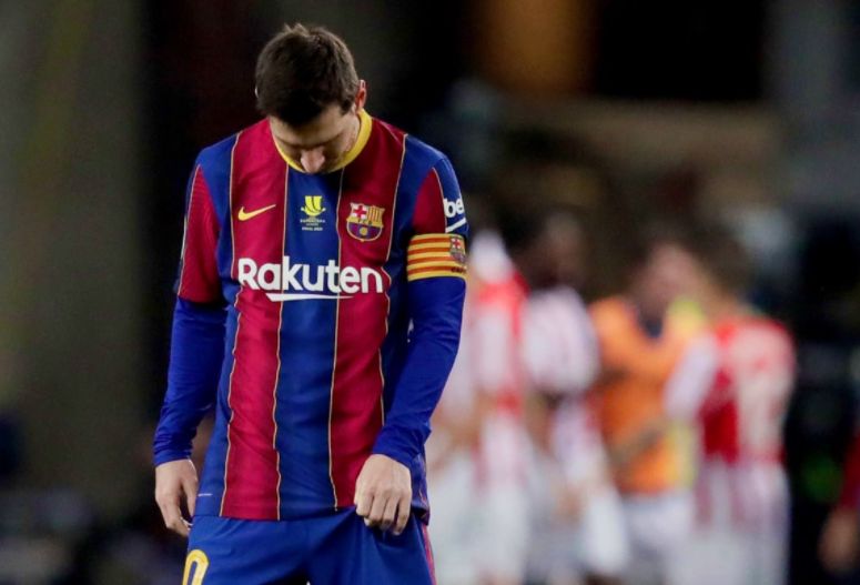 Video: Lionel Messi red card vs Athletic