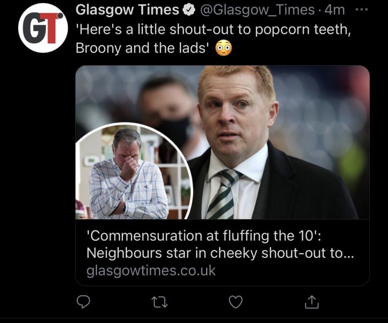 These Celtic fans react after Scottish newspaper dubs Neil Lennon ...