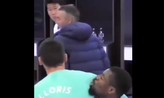 son lloris aurier row
