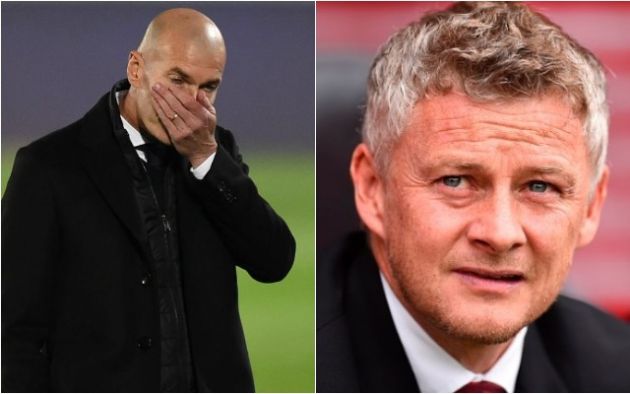 zinedine zidane ole gunnar solskjaer