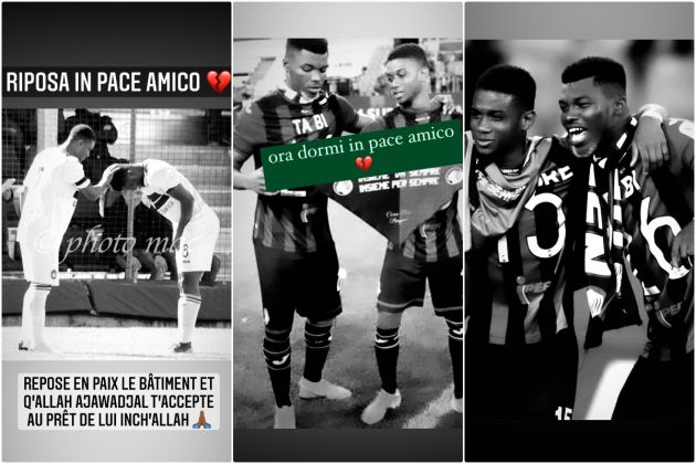 Amad Diallo Traore pays tribute to Willy Ta Bi