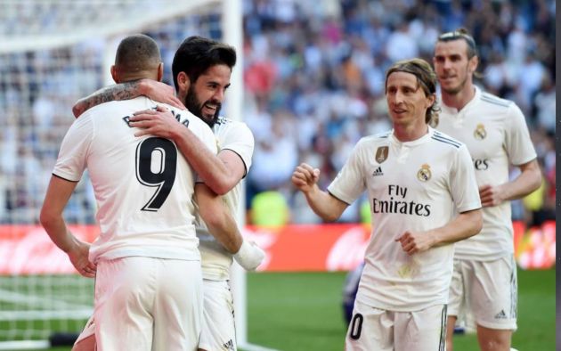 Karim Benzema Isco Luka Modric Gareth Bale