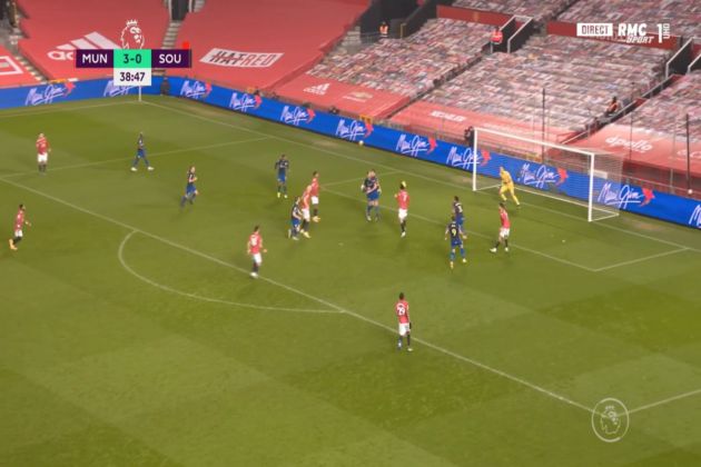 Video - Cavani makes it 4-0 to Man United vs Southampton