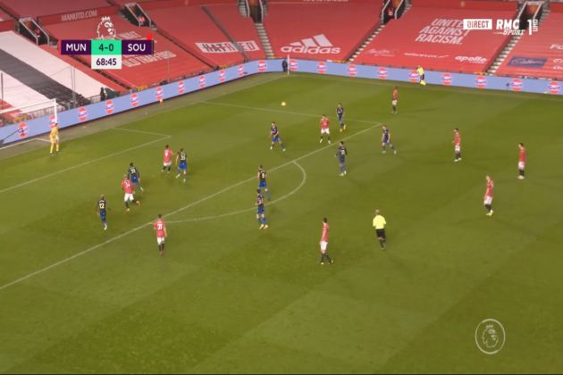 Video - Martial makes it 5-0 to United vs Southampton