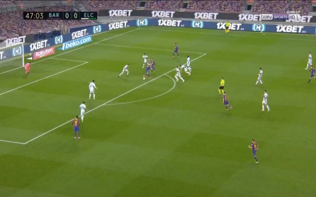 Video - Messi opens scoring for Barcelona against Elche