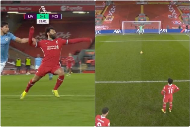 Video - Salah scores penalty for Liverpool vs Manchester City