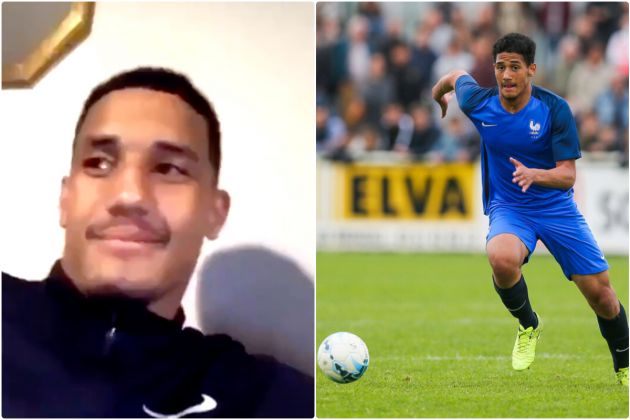 William Saliba leaked video whilst with France youth team
