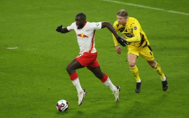 upamecano haaland bundesliga