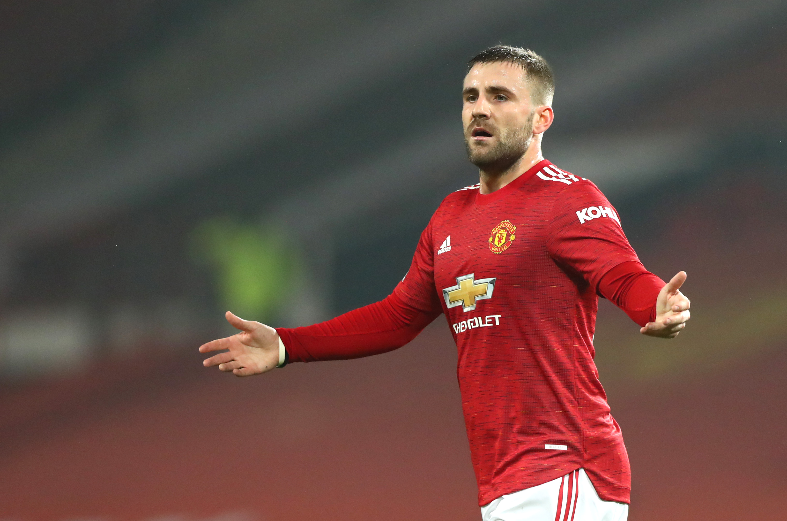 Man United Legend Neville Sums Up Shaw In Eight Word Tweet