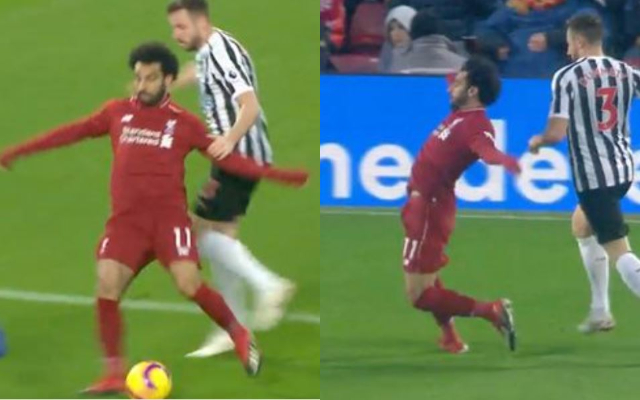 Mo Salah wins penalty vs Newcastle