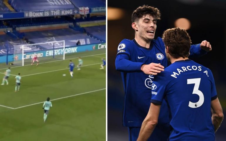 video-havertz-forces-own-goal-as-chelsea-lead-vs-everton