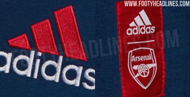 Rumoured design on the new Arsenal third shirt