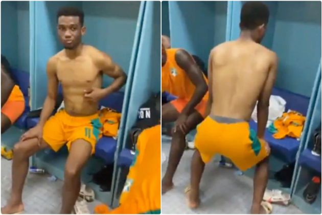 Video - Amad Diallo weird dance after Ivory Coast debut