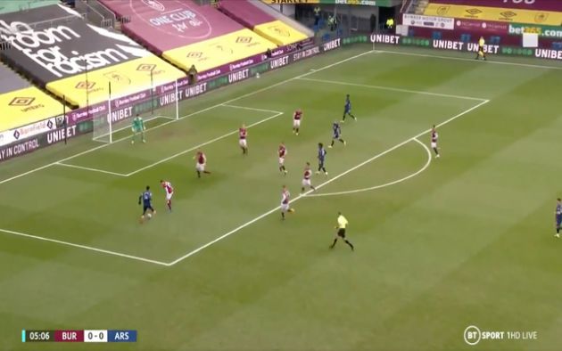Video - Aubameyang hands Arsenal lead against Burnley
