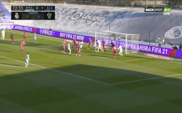 Video - Benzema scores for Real Madrid against Elche
