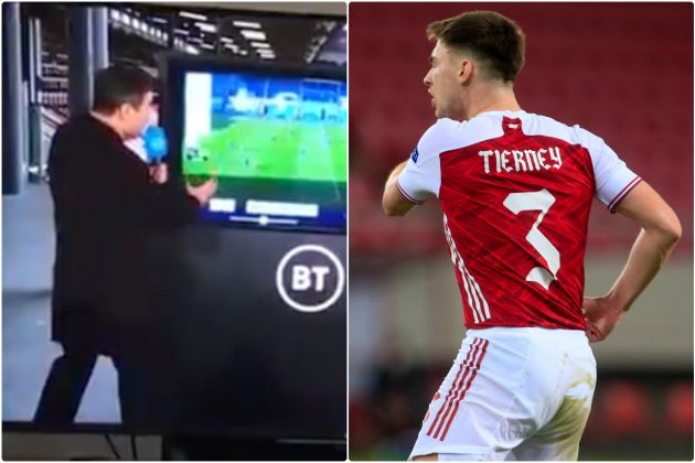 Video - Joe Cole pronunciation of name of Arsenal star Kieran Tierney