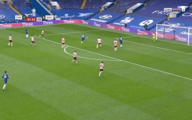 Video - Ziyech scores for Chelsea against Sheffield United