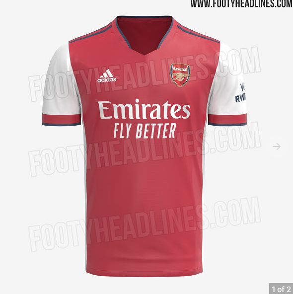 Arsenal Home Kit 2021 - Arsenal Jersey 2021/2022 : New Arsenal 2020 21 ...