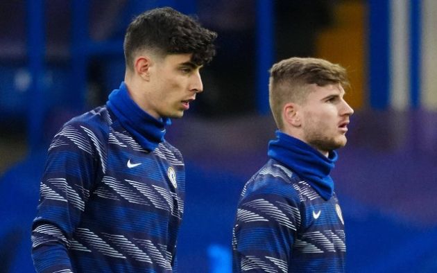 chelsea duo kai havertz and timo werner