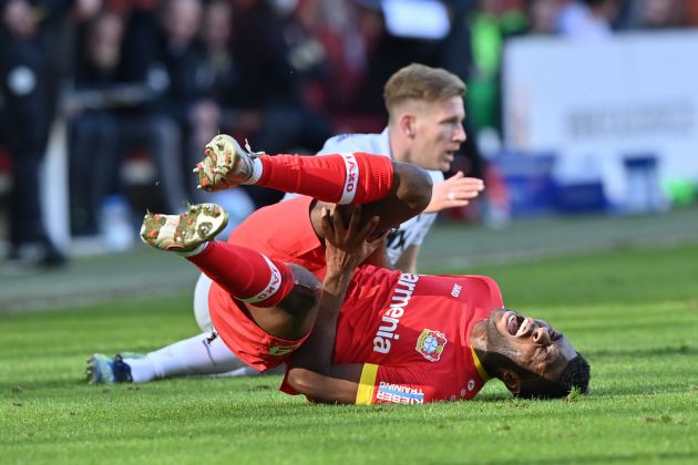Bayer Leverkusen's Timothy setback following nasty