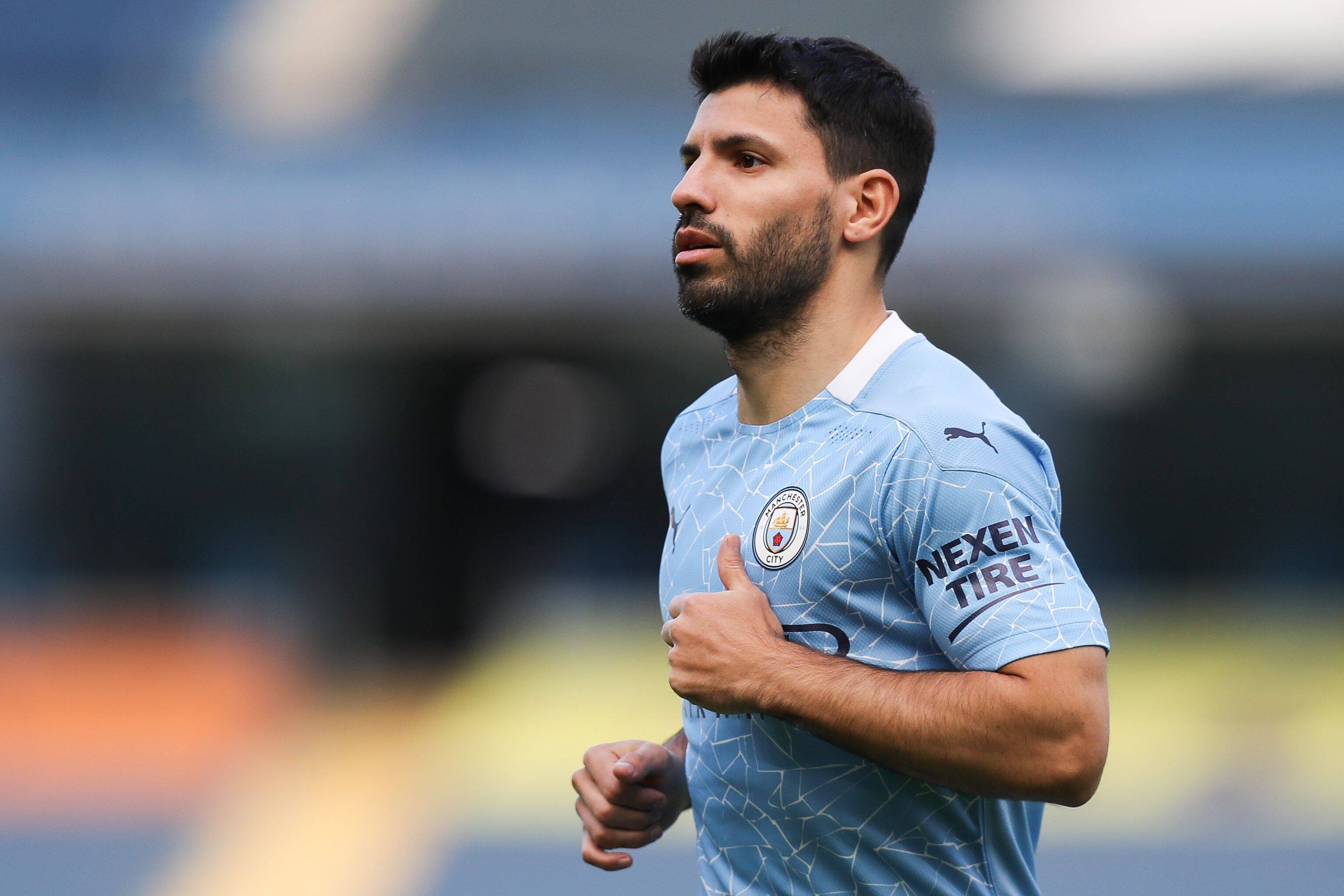 Man City debut Aguero-inspired training kit in tribute to former
