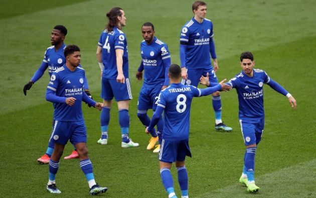 tielemans and leicester players