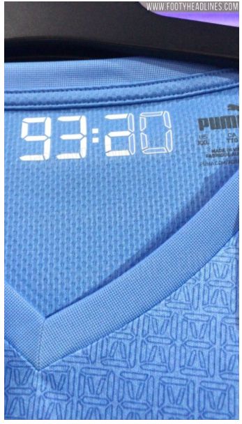 Man City 2021-22 home kit leaked online with touching 93:20 tribute to  legend Sergio Aguero's goal