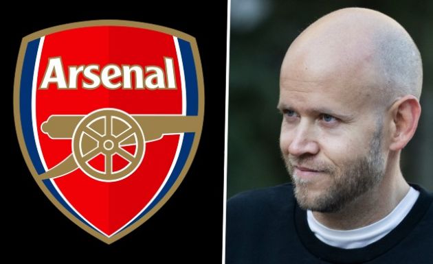 Arsenal Daniel Ek