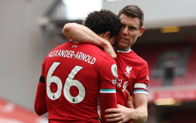 Alexander-Arnold and Milner Liverpool
